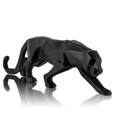Tiger Sculpture Black