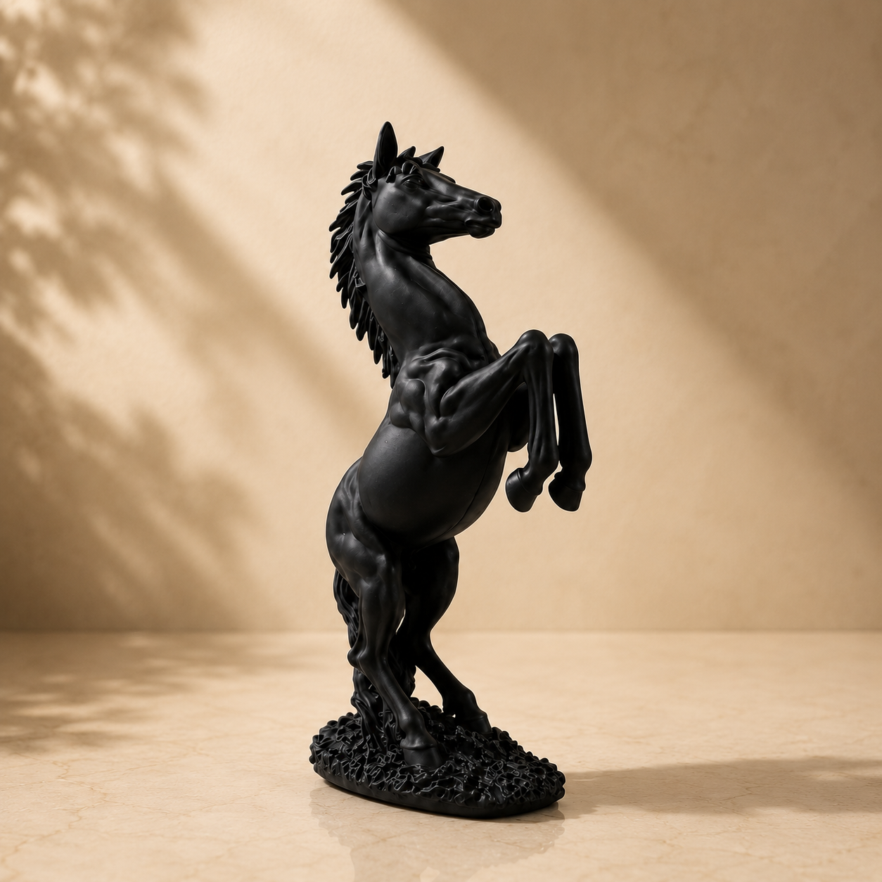 Majestic Black Stallion