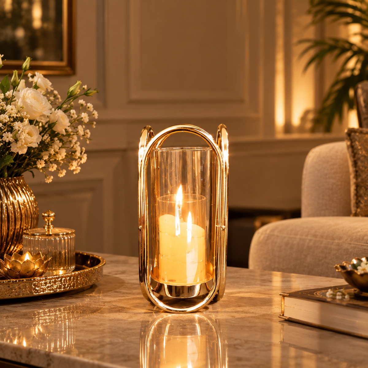 Halo Candle Holder, Big