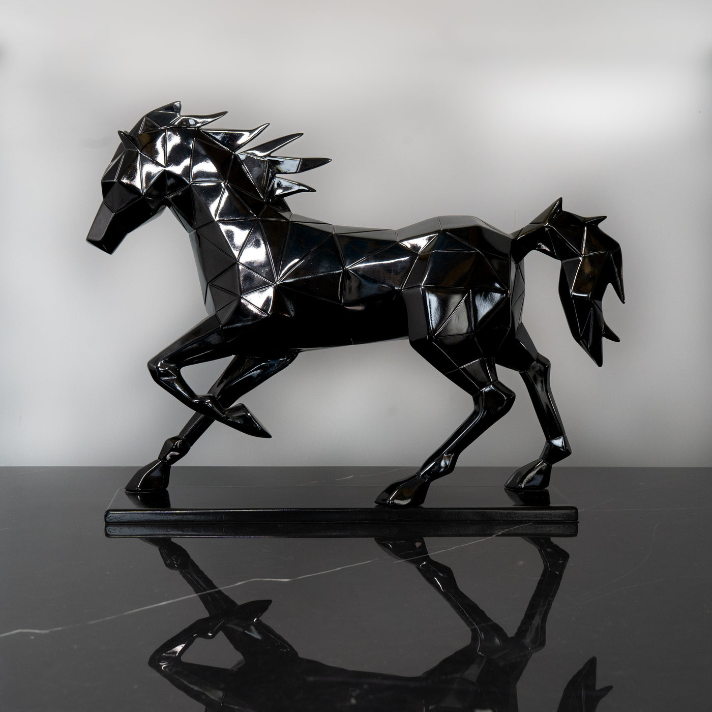Ferrari Horse, Black