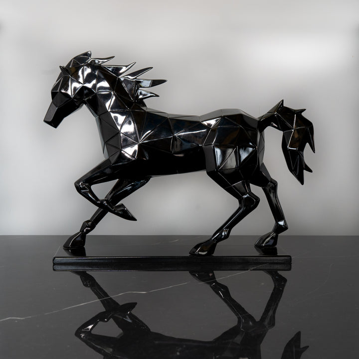 Ferrari Horse, Black
