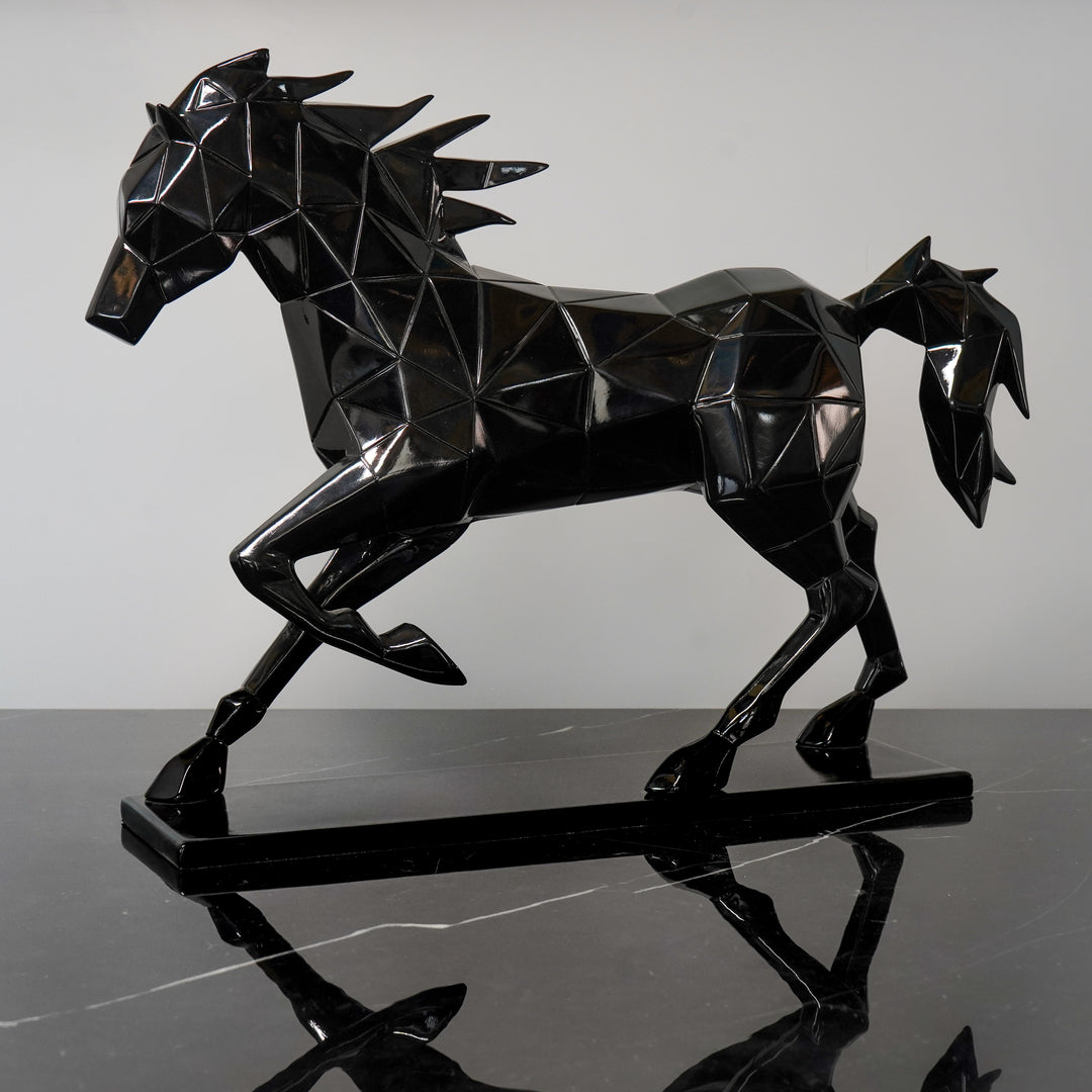 Ferrari Horse, Black