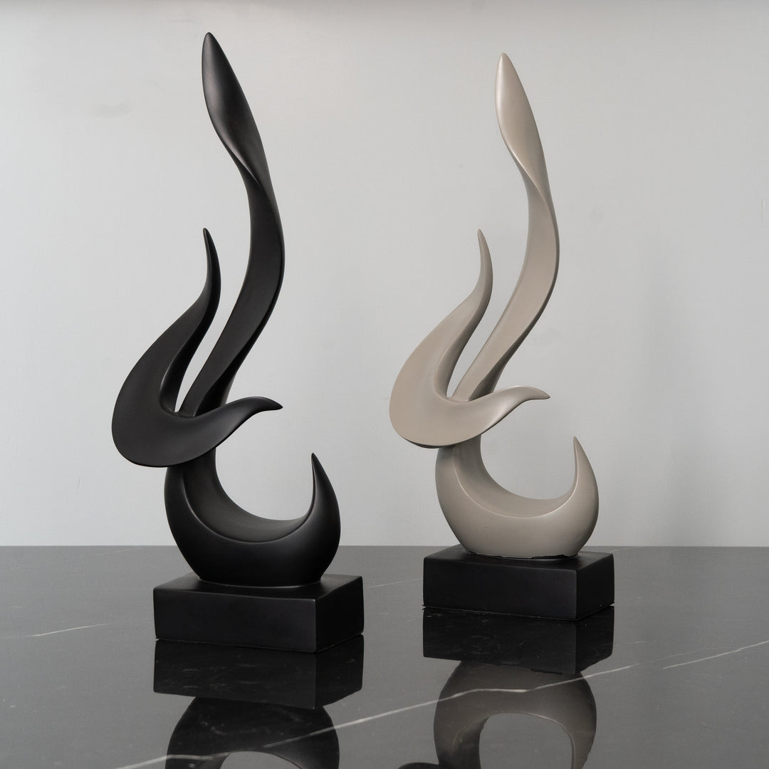 Abstract black