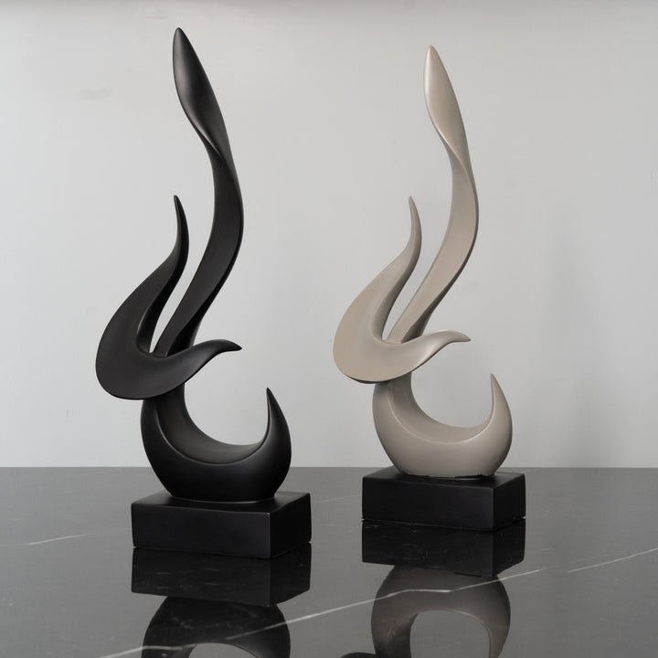 Abstract black