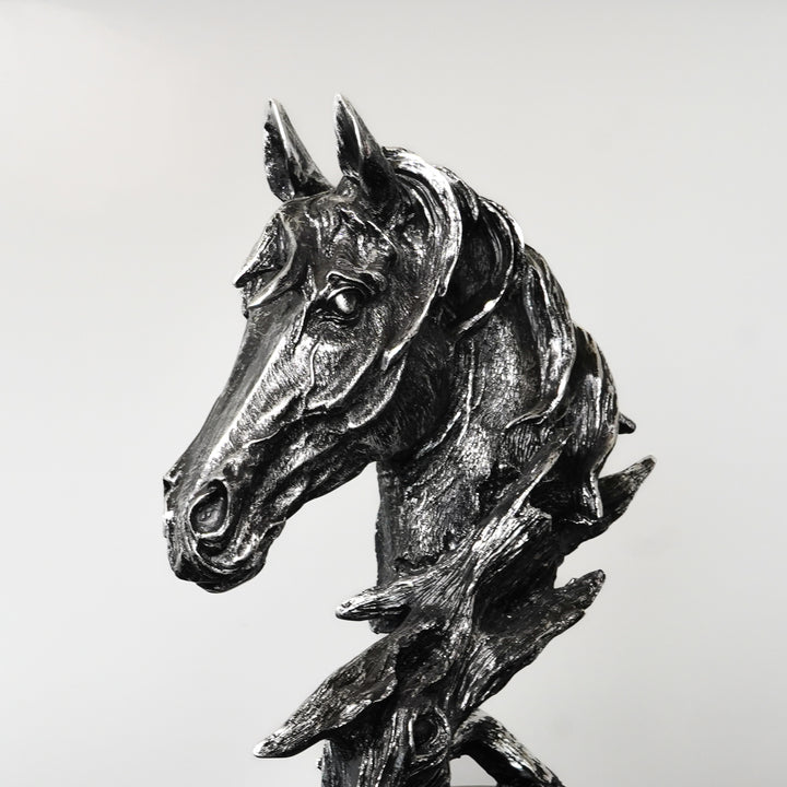 Horse Bust in Antique Finish