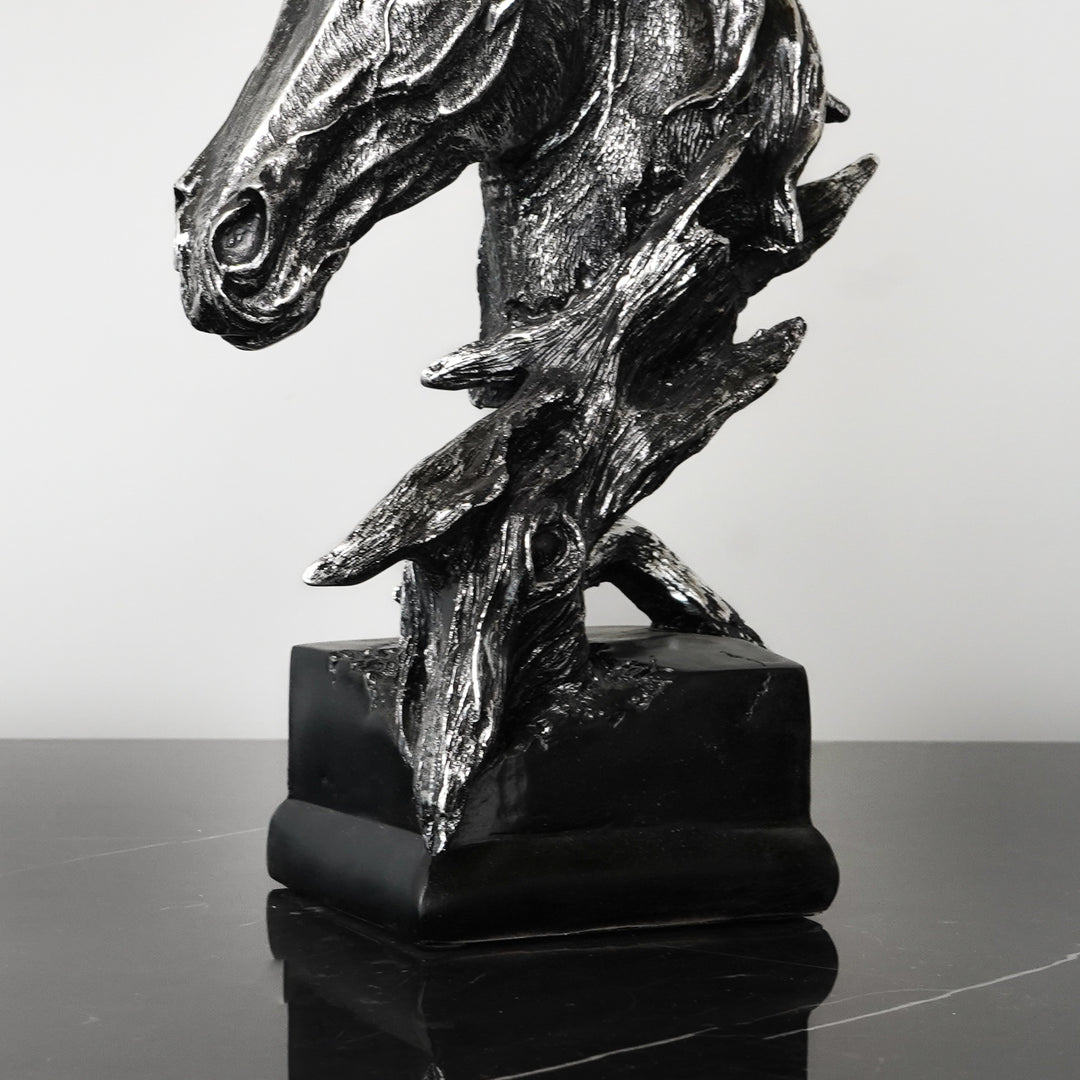 Horse Bust in Antique Finish