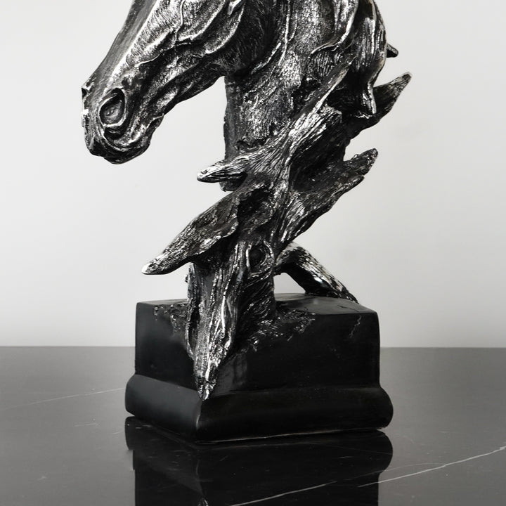Horse Bust in Antique Finish