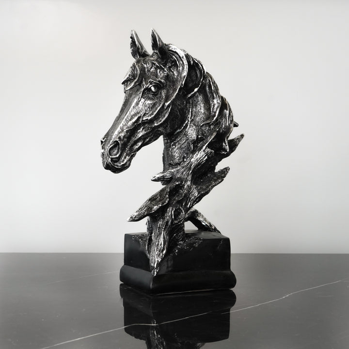Horse Bust in Antique Finish