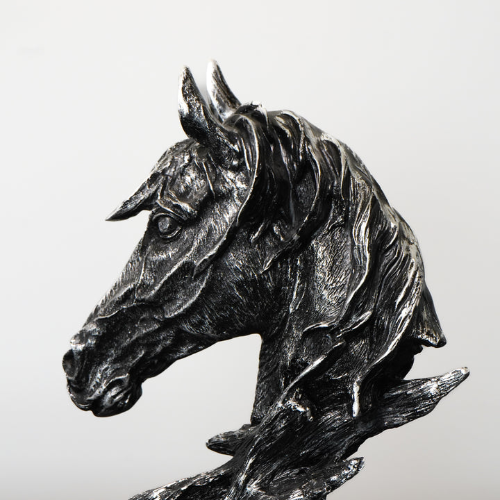 Horse Bust in Antique Finish