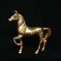 Trotting Horse Sculpture, Gold