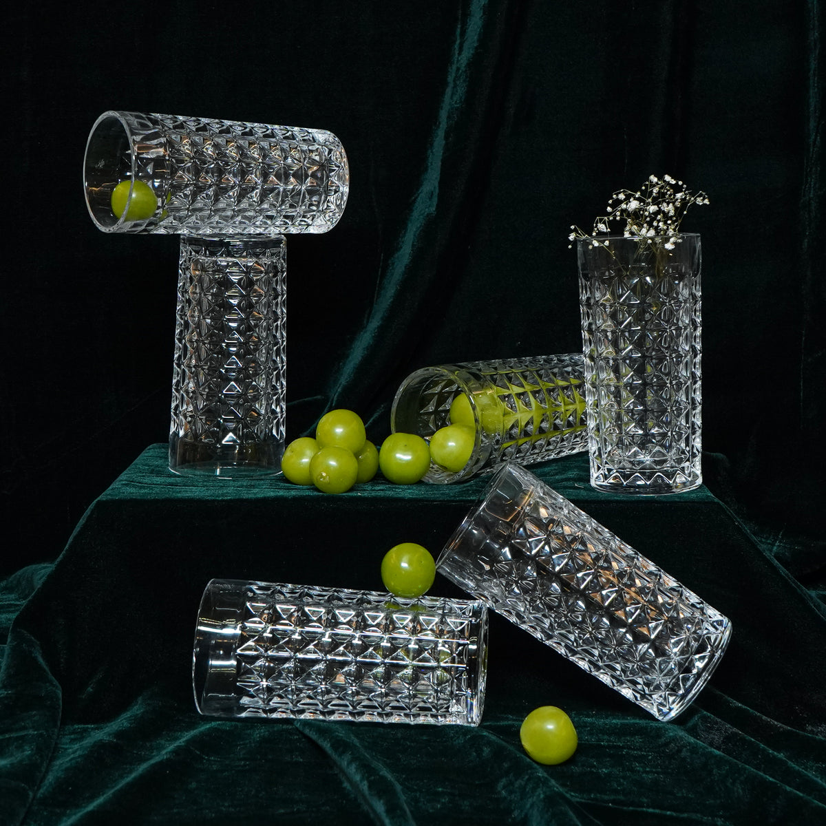 Prism Texture Glass Set of 6