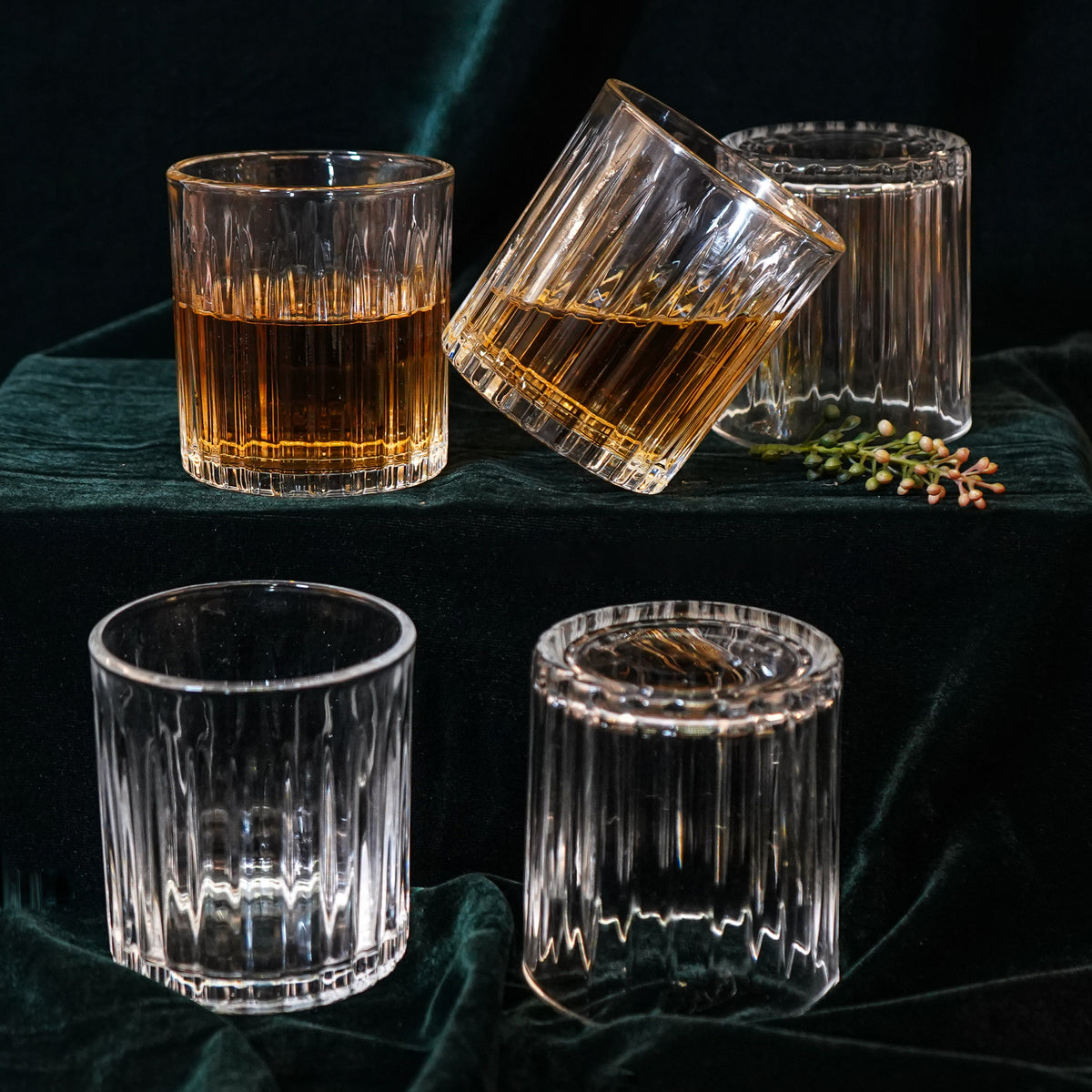 Prism Edge Whisky Glass Set of 6
