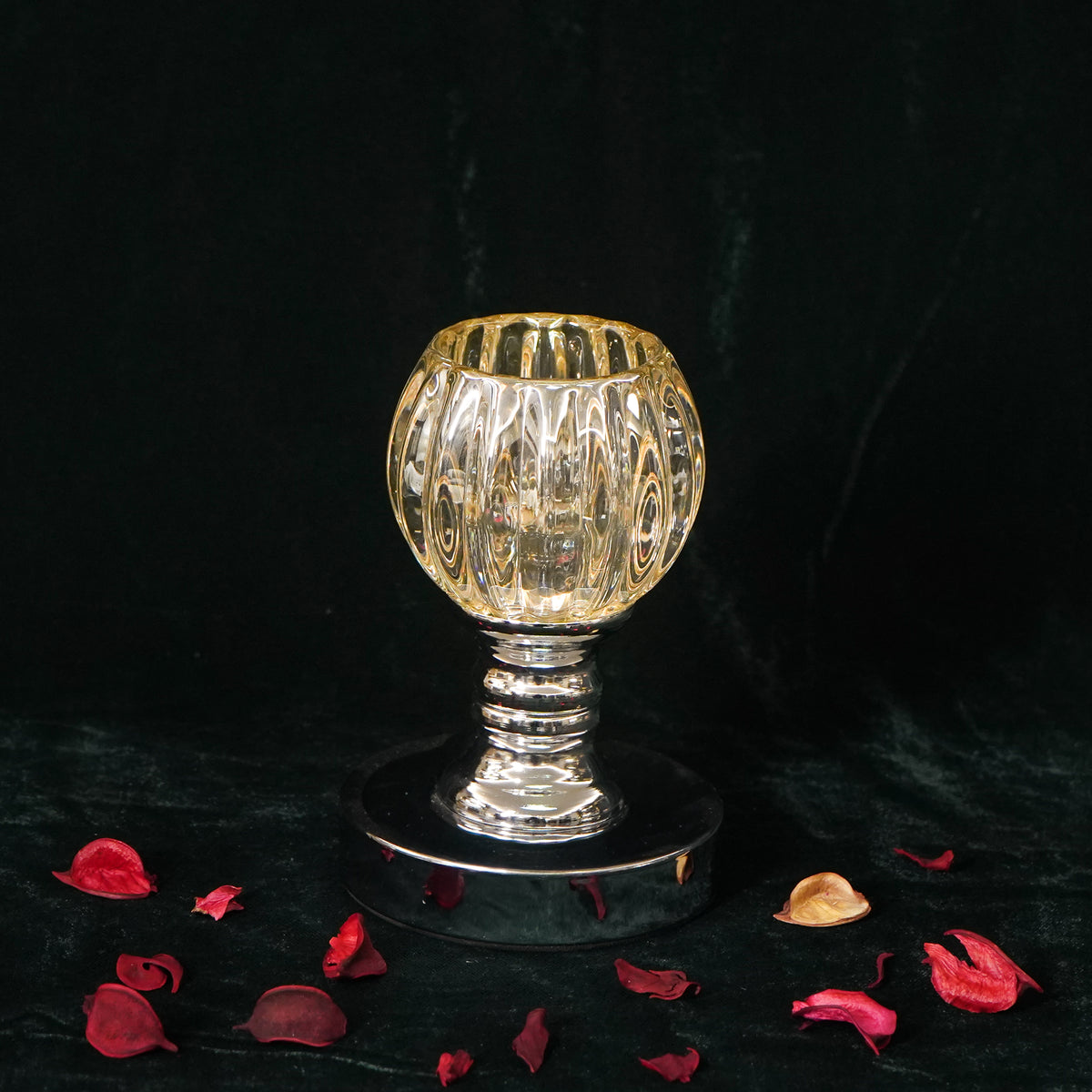 Golden Glow Tealight Holder