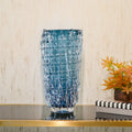 Azure Crystal Elegance vase
