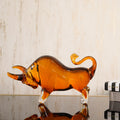 Amber Bull  Sculpture