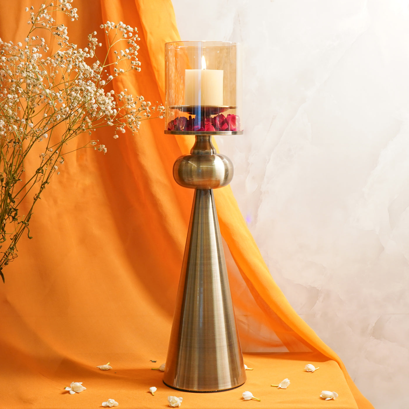 Gold Orb Cone Hurricane, Large