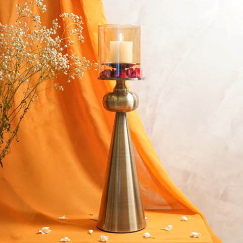 Gold Orb Cone Hurricane, Large