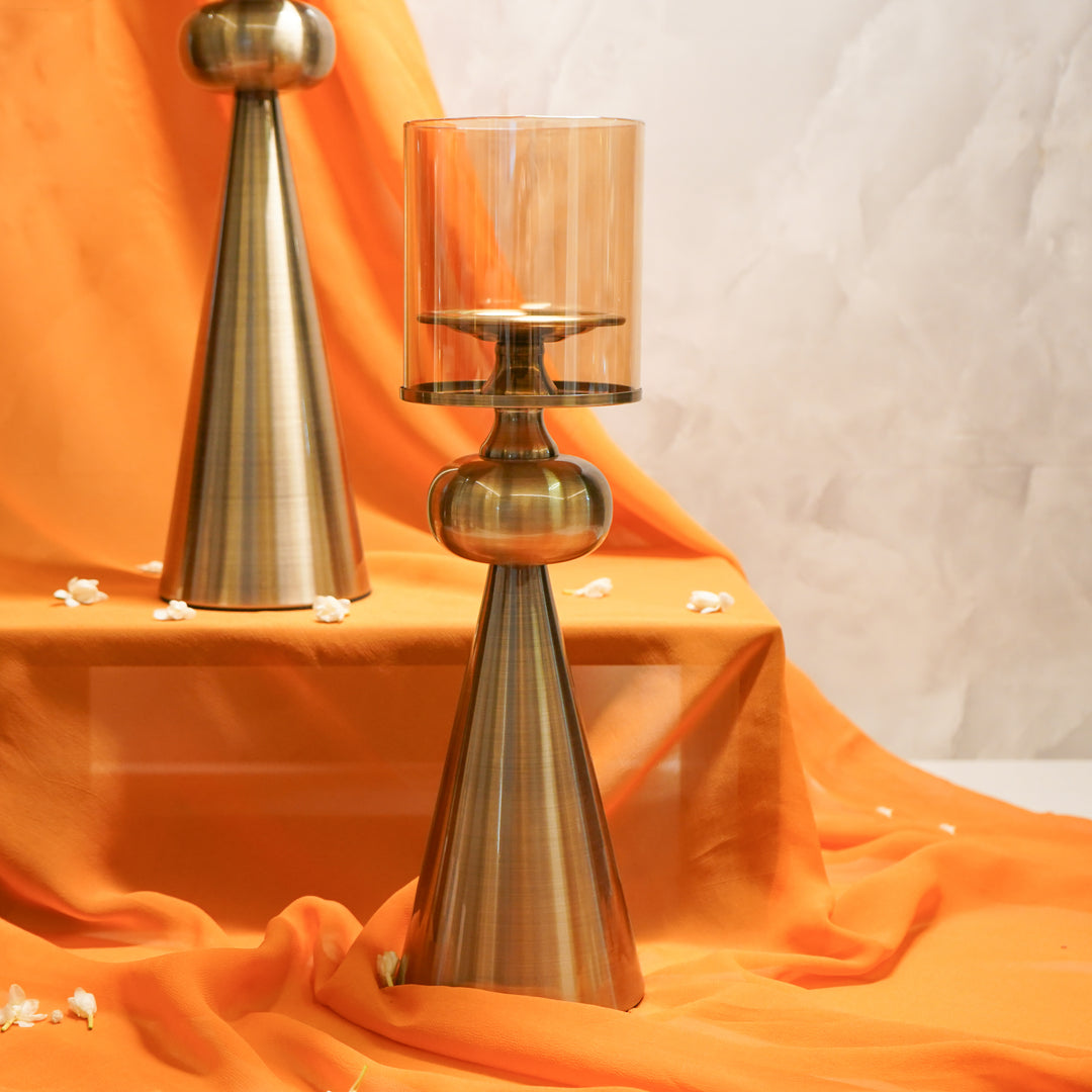 Gold Orb Cone Hurricane, Small