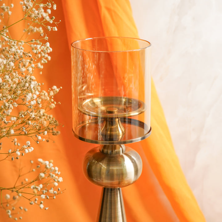 Gold Orb Cone Hurricane, Large