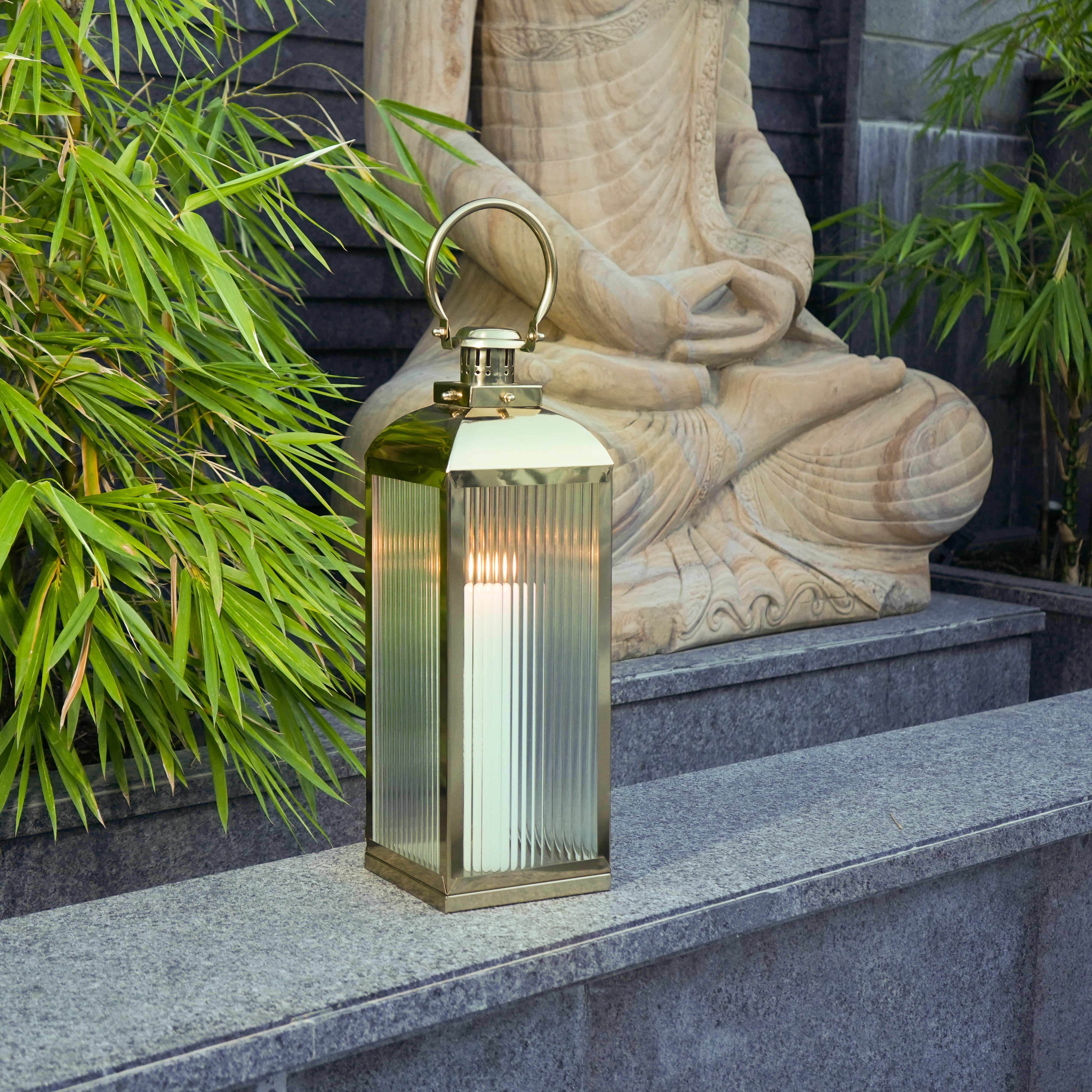 Large Stainless Steel Lantern, Gold – RCasa SLS Retail Supermart