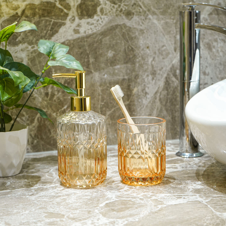 Bathroom Organiser, Gold