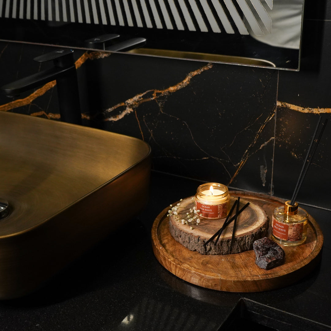 Luxury Aromatherapy Diffuser Candle Set