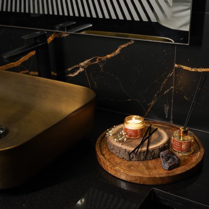 Luxury Aromatherapy Diffuser Candle Set