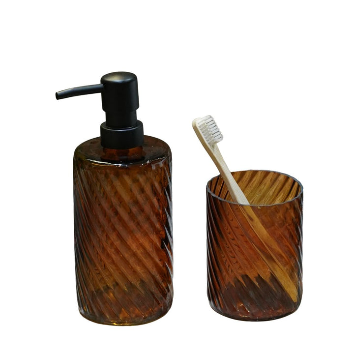 Bathroom Organiser, Brown