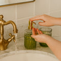 Luxe Bathroom Organiser, Green