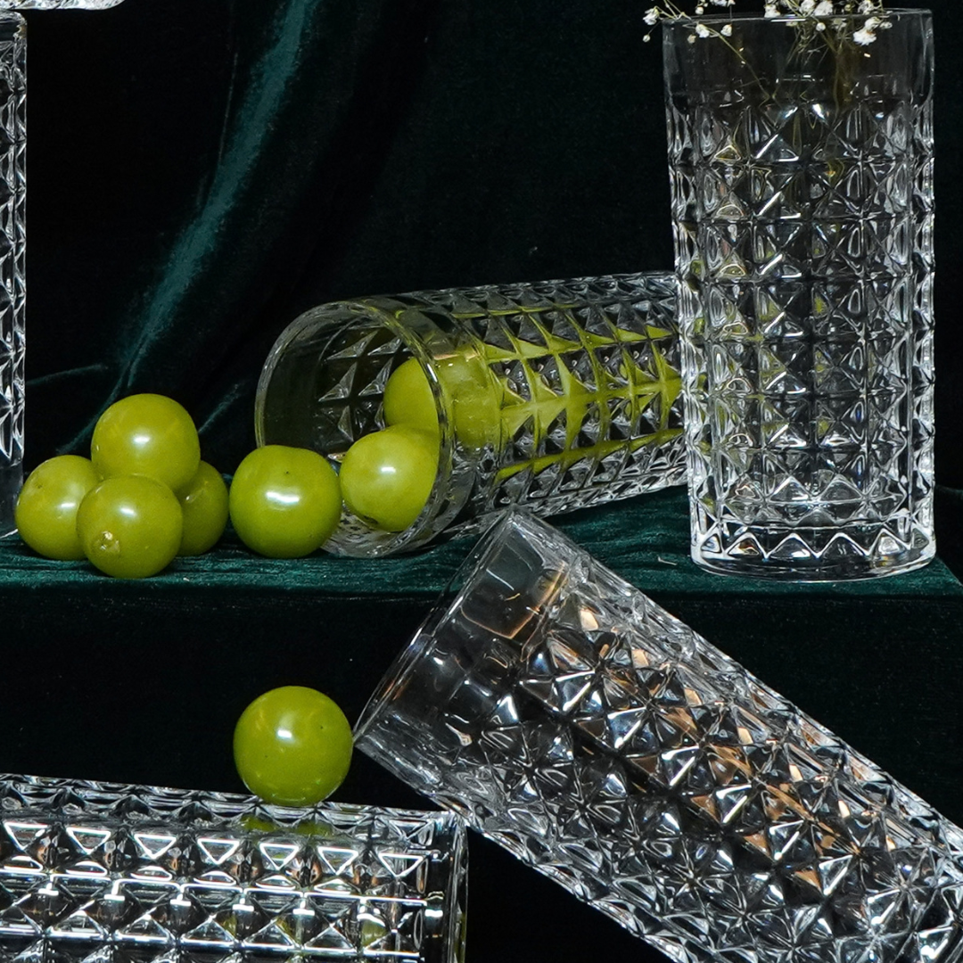 Prism Texture Glass Set of 6