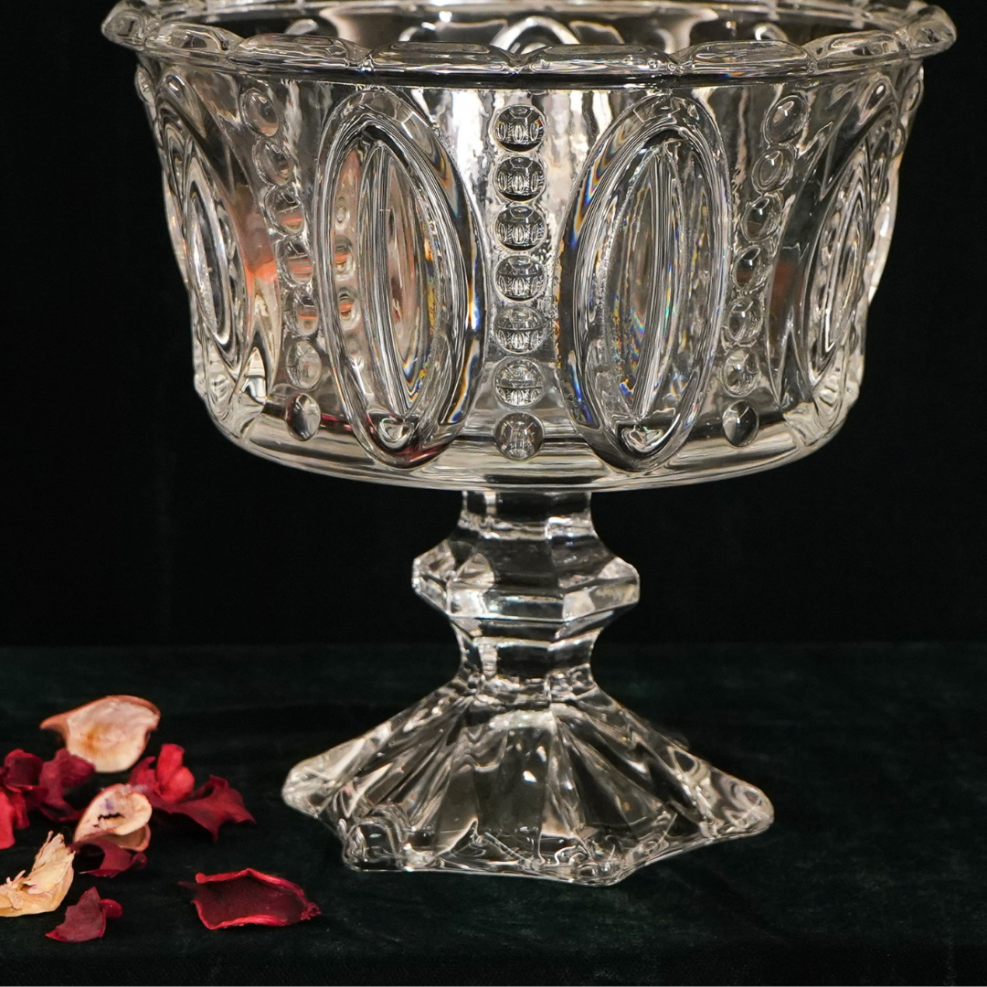 Crystal Pedestal Bowl