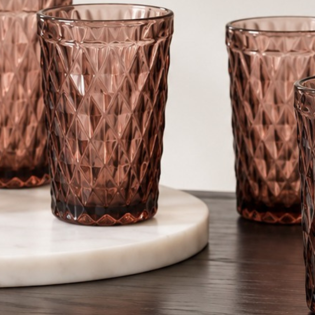 Textured Glass, Pink