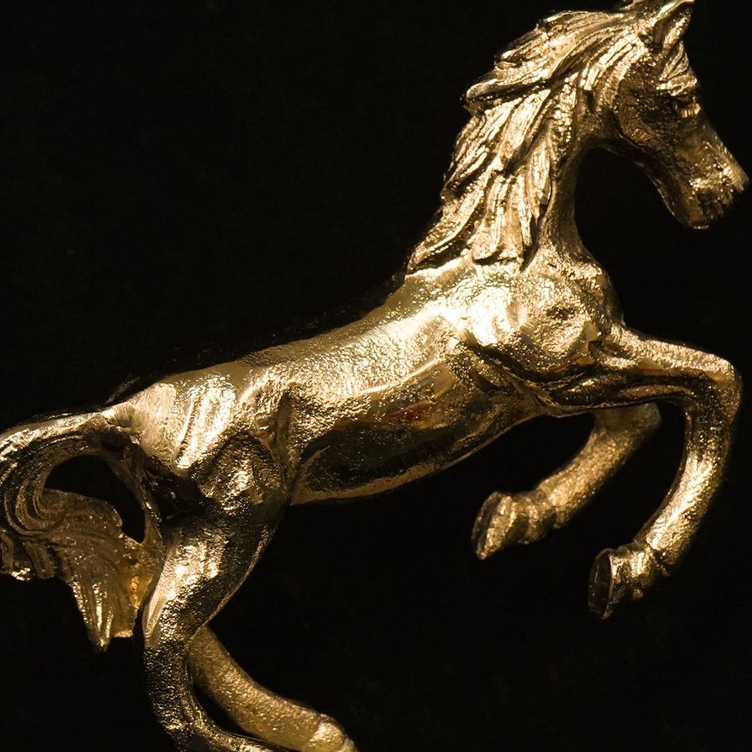 Prancing Horse, Gold