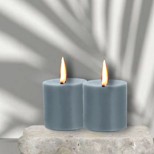 Grey Candle Medium