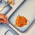 Blue Large Serving Platter