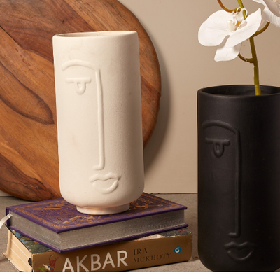 Ceramic Vase in White