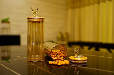 Glass Jar With Airtight Lid