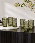 Textured Glass, Green