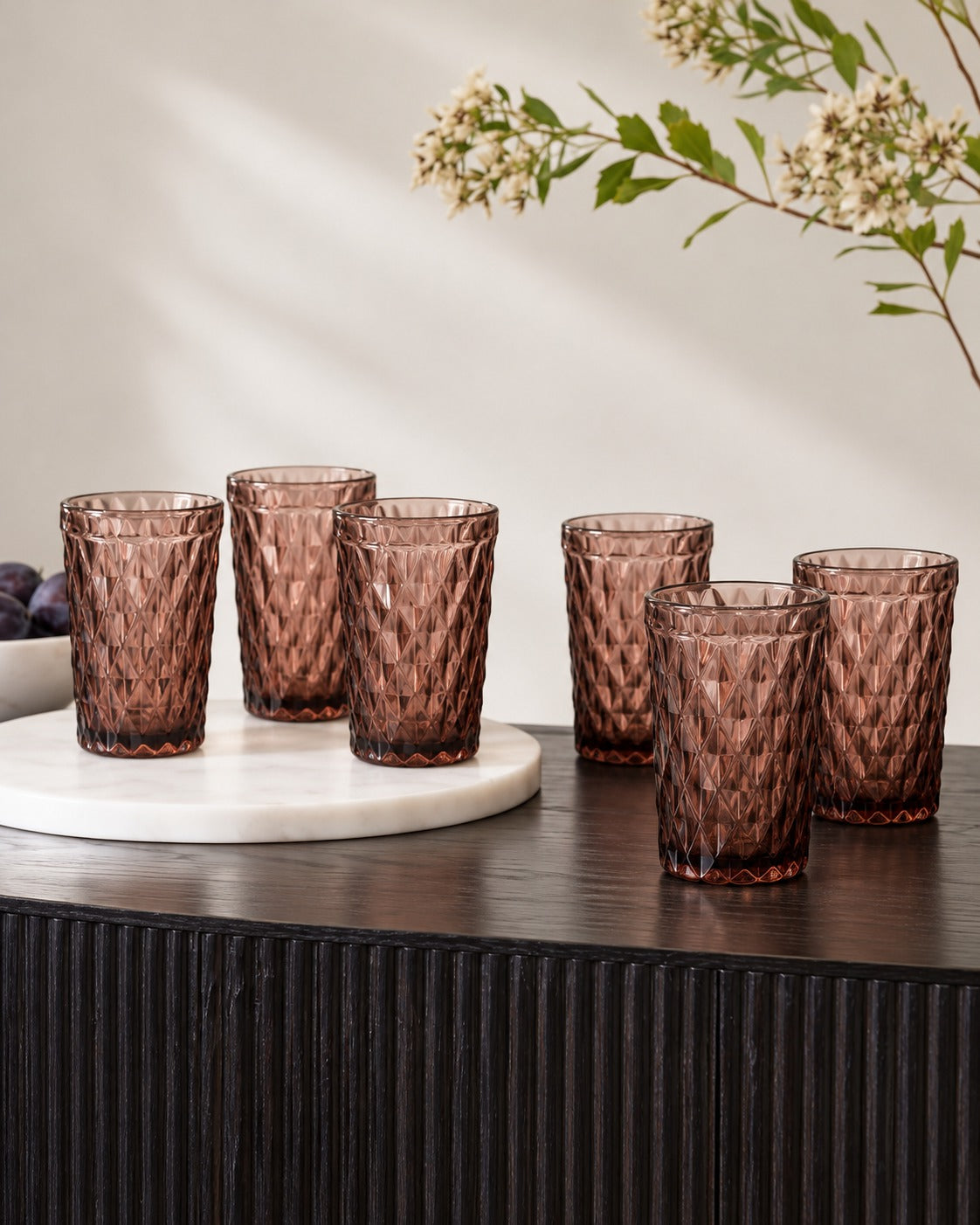 Textured Glass, Pink
