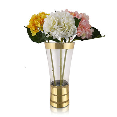 Gold Gridle Burette Small, Vase