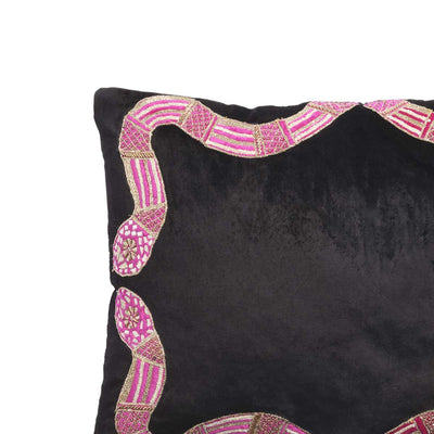 Snake Velvet Cushion Cover