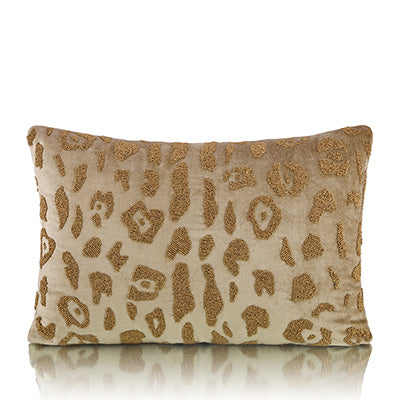 Gleaming Panthera Skin Cushion Cover