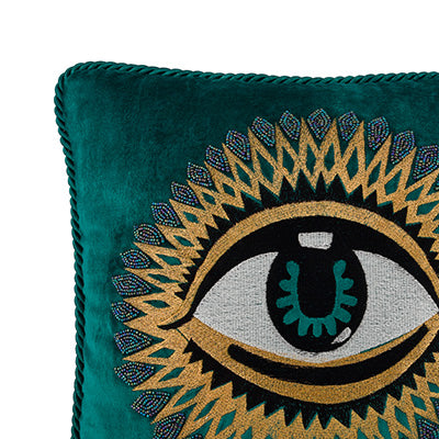 Eye Cushion Cover, Turq