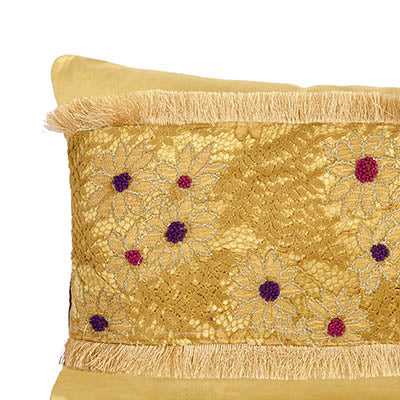 Furano Chartruese Velvet Cushion Cover