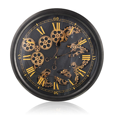 Clerkenwell Clock Black