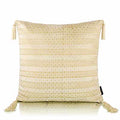 Imprinted Stripes Cushion Cover, 20 x 20 inch
